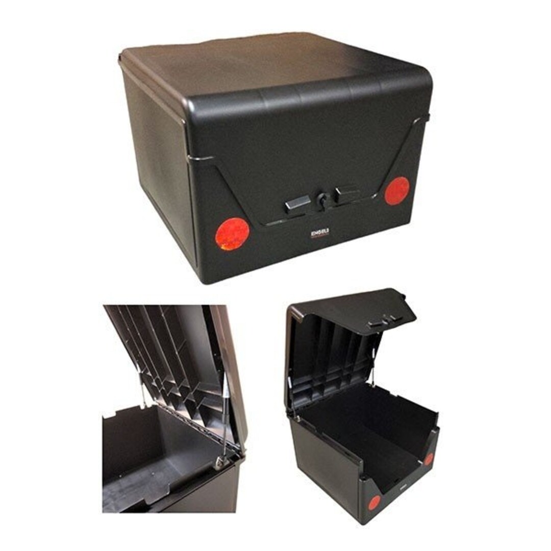 pizzakoffer geisoleerd (made in EU) 92L zwart orig