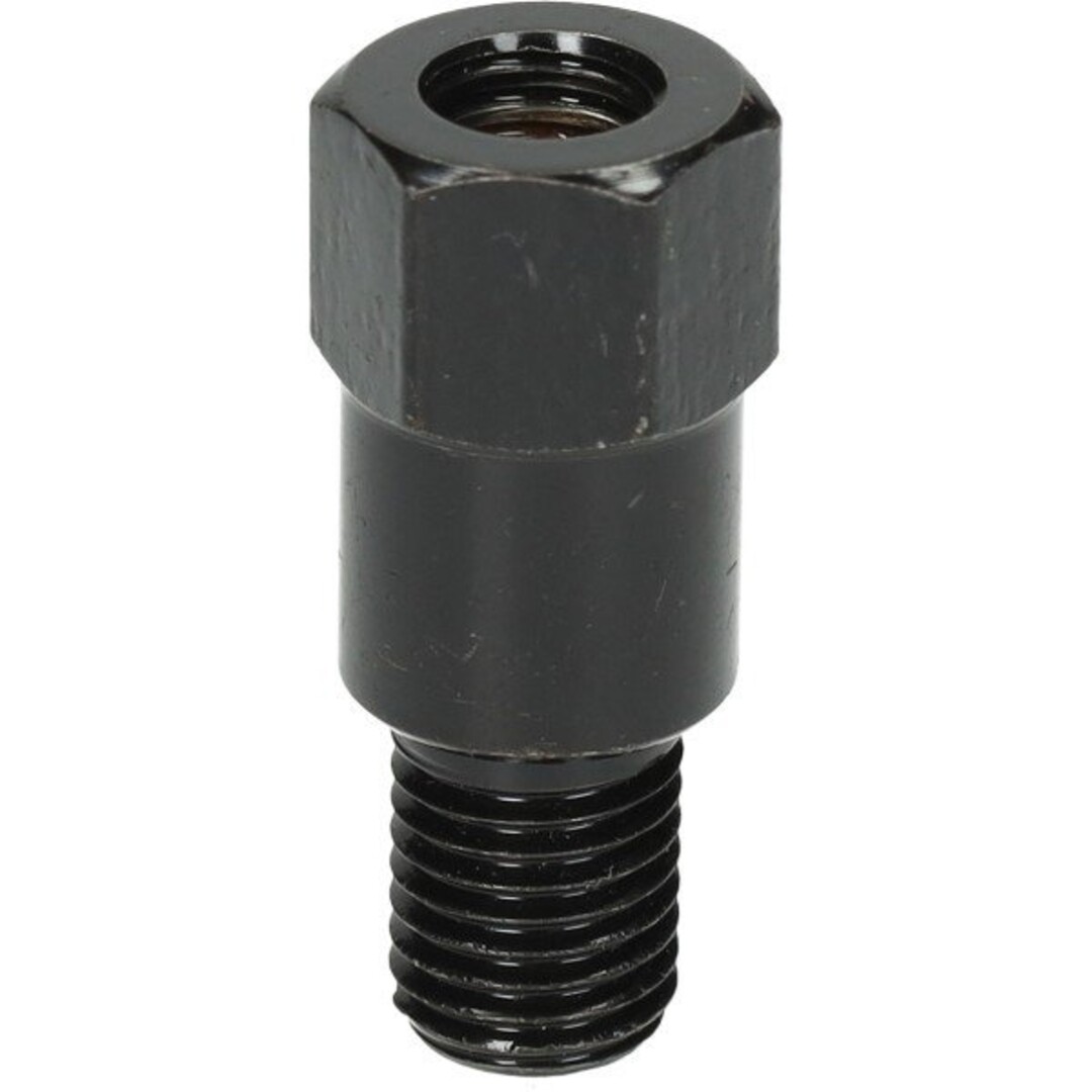 adapter spiegel universeel m8 rechts naar m10 links draad zwart lampa