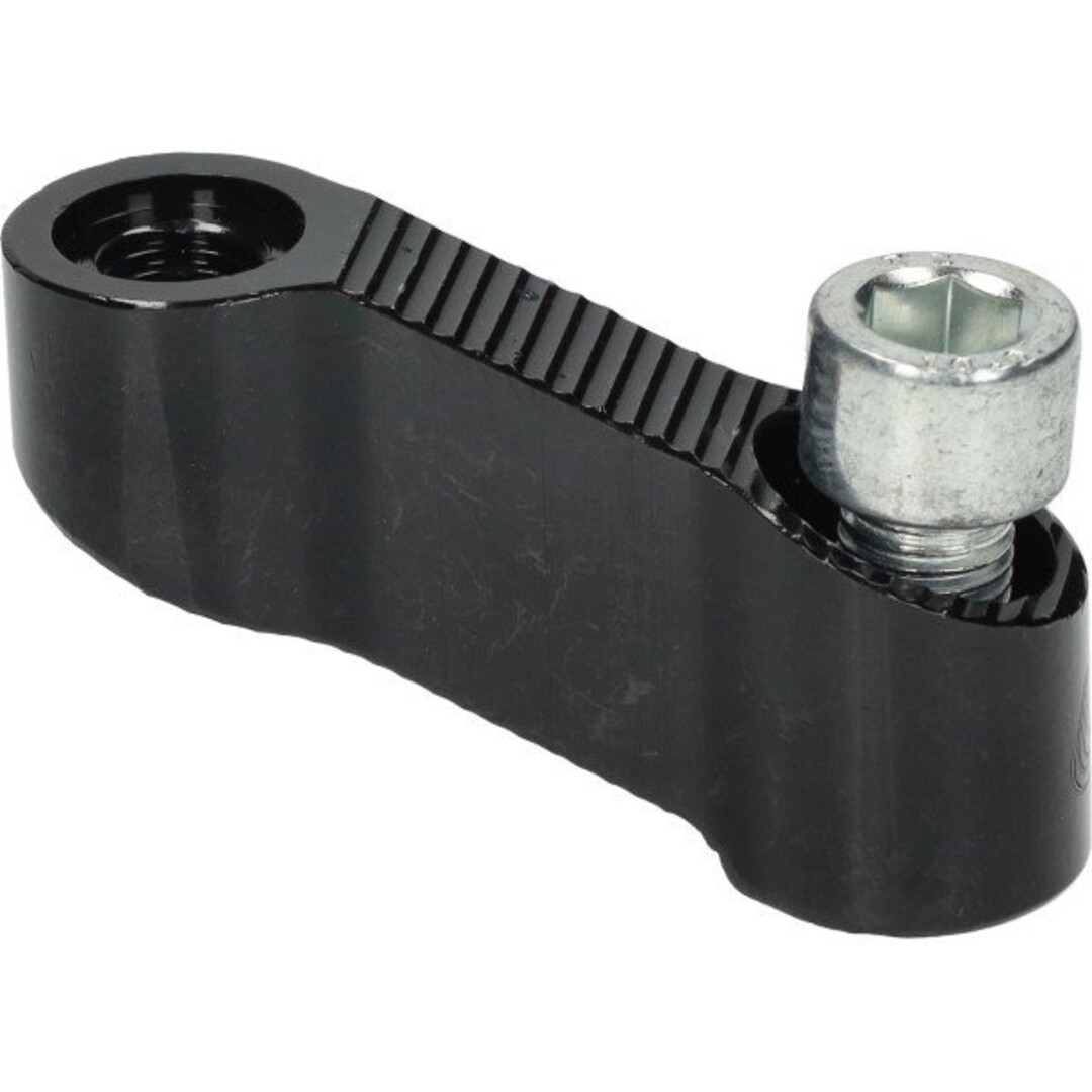 adapter spiegelbevestiging rechts draad m10 zwart lampa