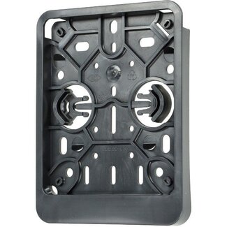 Kentekenplaathouder staand België zwart