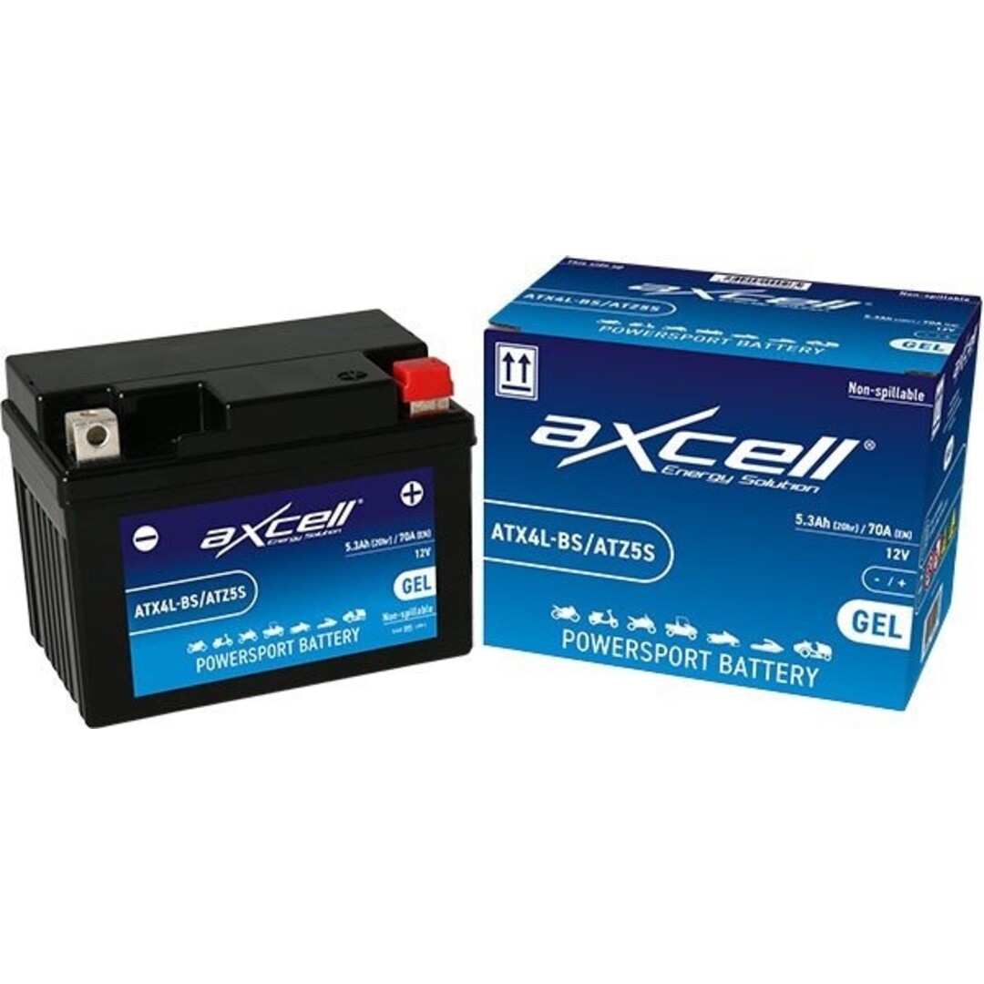 accu atx4l-bs/ytx4l-bs sla/gel 4amp axcell