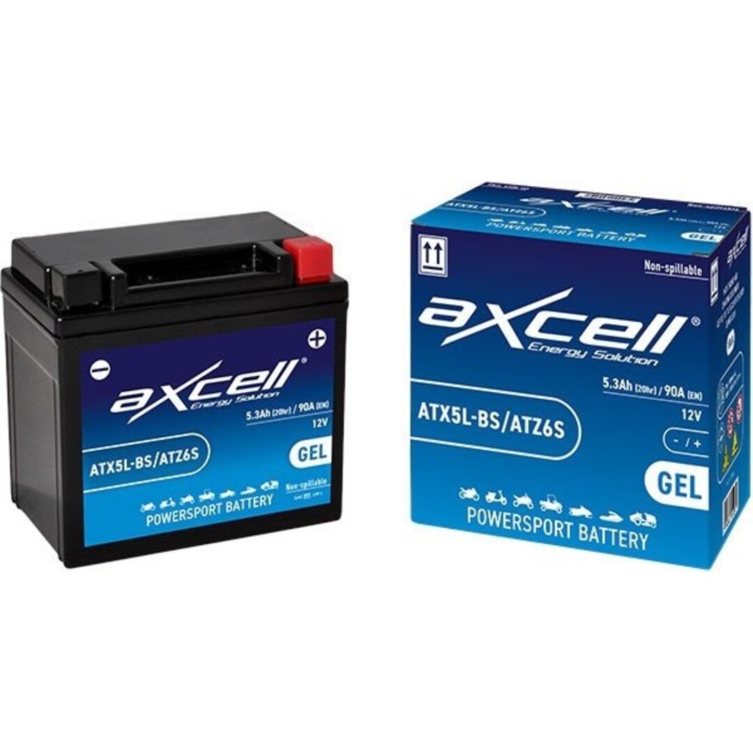 accu atx5l-bs/ytx5l-bs sla/gel axcell
