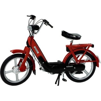 Vespa si, ciao, citta schaalmodel Vespa Ciao 1:10 rood metallic
