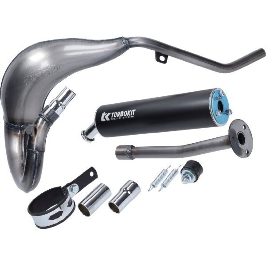uitlaat met E keur '21 sherco factory SM vernis Turbokit