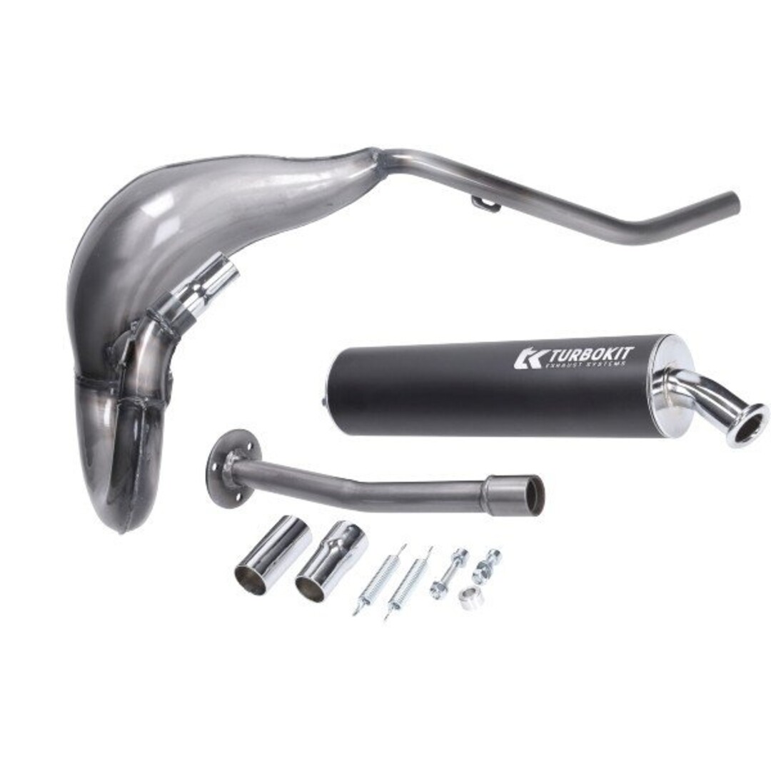 uitlaat met E keur HRD50 (2006) sherco vernis Turbokit