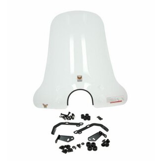 windscherm + bev. set hoog ronde koplamp chi lx/nap/riva1/toscana/vx50 helder isotta