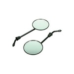 AGM Goccia Originele spiegelset AGM Goccia zwart M8 links en rechts