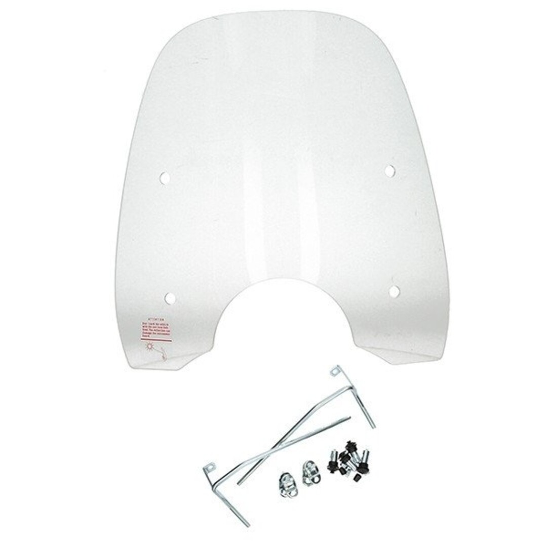 windscherm + bev. set laag (made in EU) razzo-pisa/ turbho RS-50 helder orig