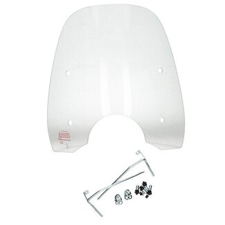 Turbho windscherm + bev. set laag (made in EU) razzo-pisa/ turbho RS-50 helder orig