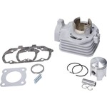 Airsal aluminium cilinder 40mm Peugeot Horizontaal Ludix AC met 12mm zuigerpen (02025040)