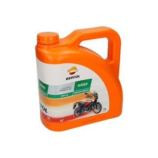 Repsol smeermiddel olie 10W40 minerale rider 4L fles repsol