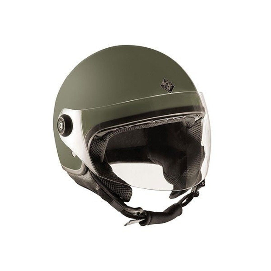 helm demi-jet el jettin 61/62 XL mat groen tucano
