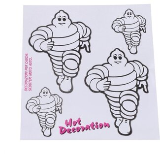 stickerset wit michelin