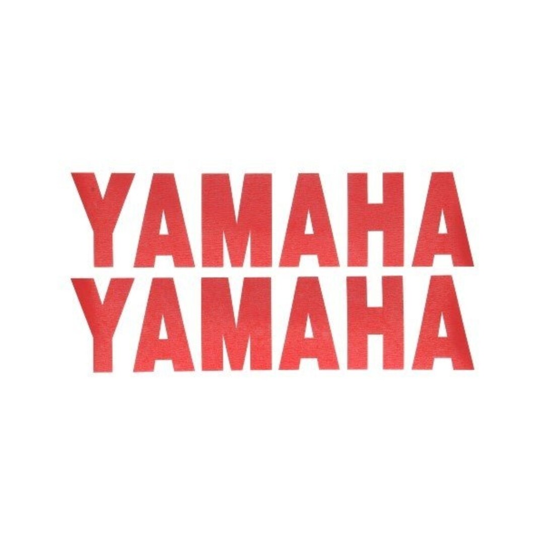 sticker yamaha woord [yamaha] onderspoiler aerox rood 980587.red
