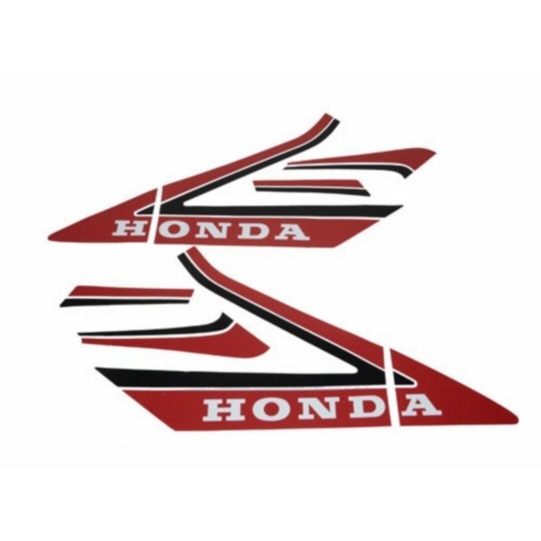 stickerset mod. 1987 honda mb rood/wit falko 010385 8-delig