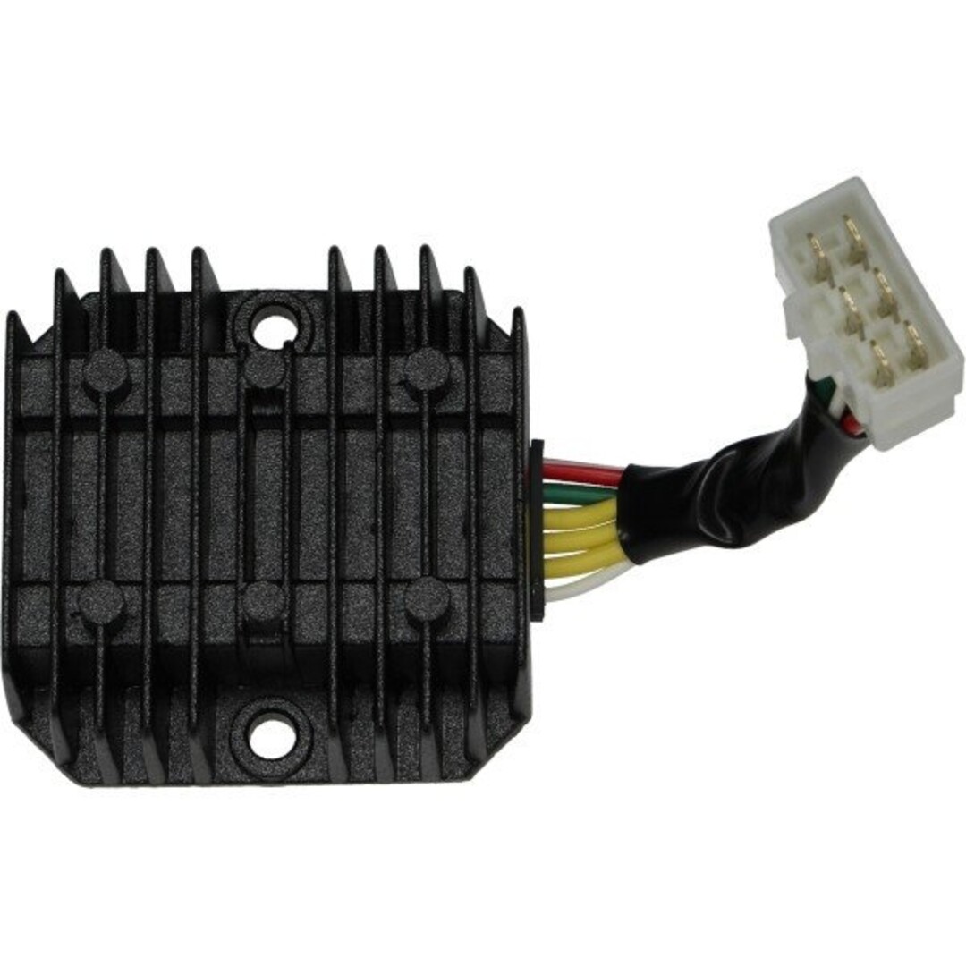 Piaggio spanningsregelaar 6-polig euro-4/5 (zie info) ECU SNEL libIGET/primav/sprin/zip zwart euro-b