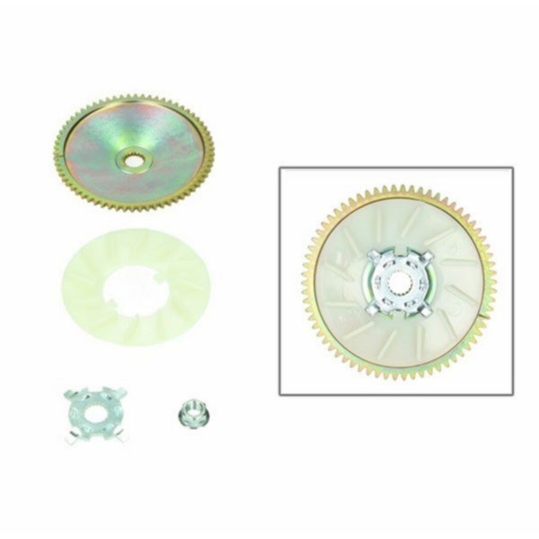 Piaggio starttandwielset set ot sco pia2t/zip sp cif 4-delig