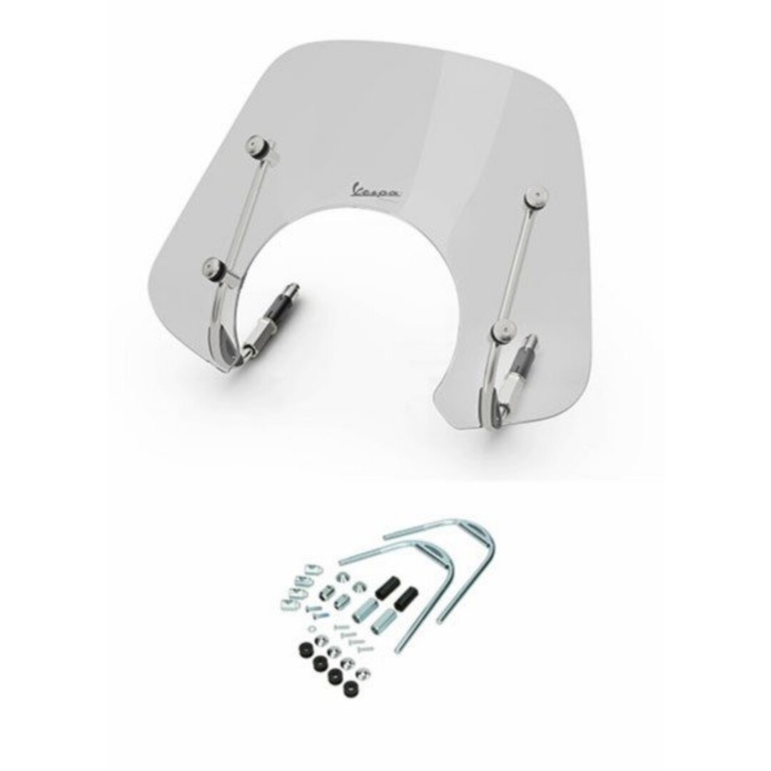 windscherm + bev. set laag 2022-2023 Euro-5 gts 300 smoke piag orig 1b010564