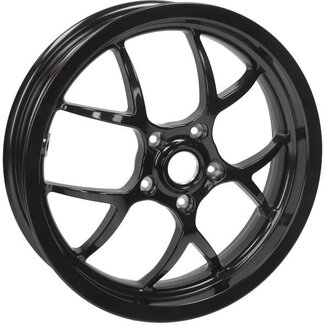 wiel pro sport (zie opmerking) gts125/gts250/gts300cc/gtv 13 inch glans zwart voor/achter BGM bgm7660gb