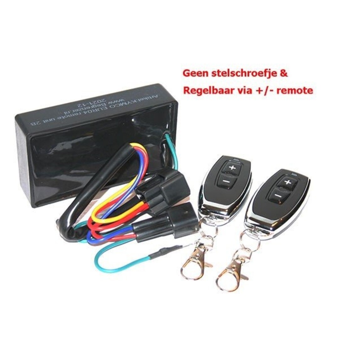 toerenbegrenzer + afstandsbediening euro-5 Sym/peugeot crox/fid4/jet14/mio50i/orbit3 euro-b