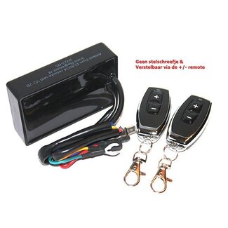 toerenbegrenzer + afstandsbediening Sym/peugeot  euro-3/4 modellen AGM 3b3/carb. Oxford euro-b