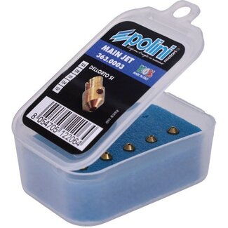 Dellorto sproeierset dellorto si 125-137 4mm polini 363.0003 5pcs