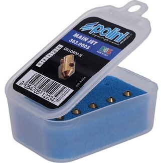 Dellorto sproeierset dellorto si 155-167 4mm polini 363.0005 5pcs
