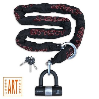 slot ketting + hangslot art 4-sterren (loop) los beugelslot 180cm starry 410379