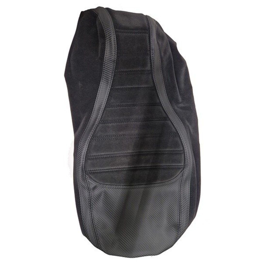 buddydek (made in EU) Designo Alcantara zwart/zwart zwart past op sprint