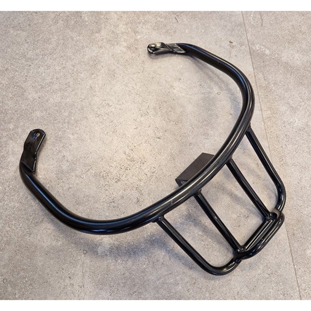 achterdrager Regia sport !! minder goed spuitwerk SCHADE !! + oppakbeugel (made in EU)EVO zwart glans past op primavera, sprint