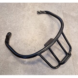 achterdrager Regia sport !! minder goed spuitwerk SCHADE !! + oppakbeugel (made in EU)EVO zwart glans past op primavera, sprint