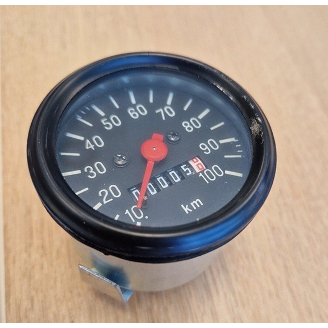 km tellerklok !! SCHADE !! 100km model vdo zwart 60mm past op camino, puch monza, zundapp