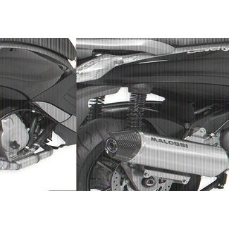 Malossi uitlaat malossi sport (bocht alleen gemonteerd gezeten) piaggio-master 400-500i e2-e3 past op beverly 3215157