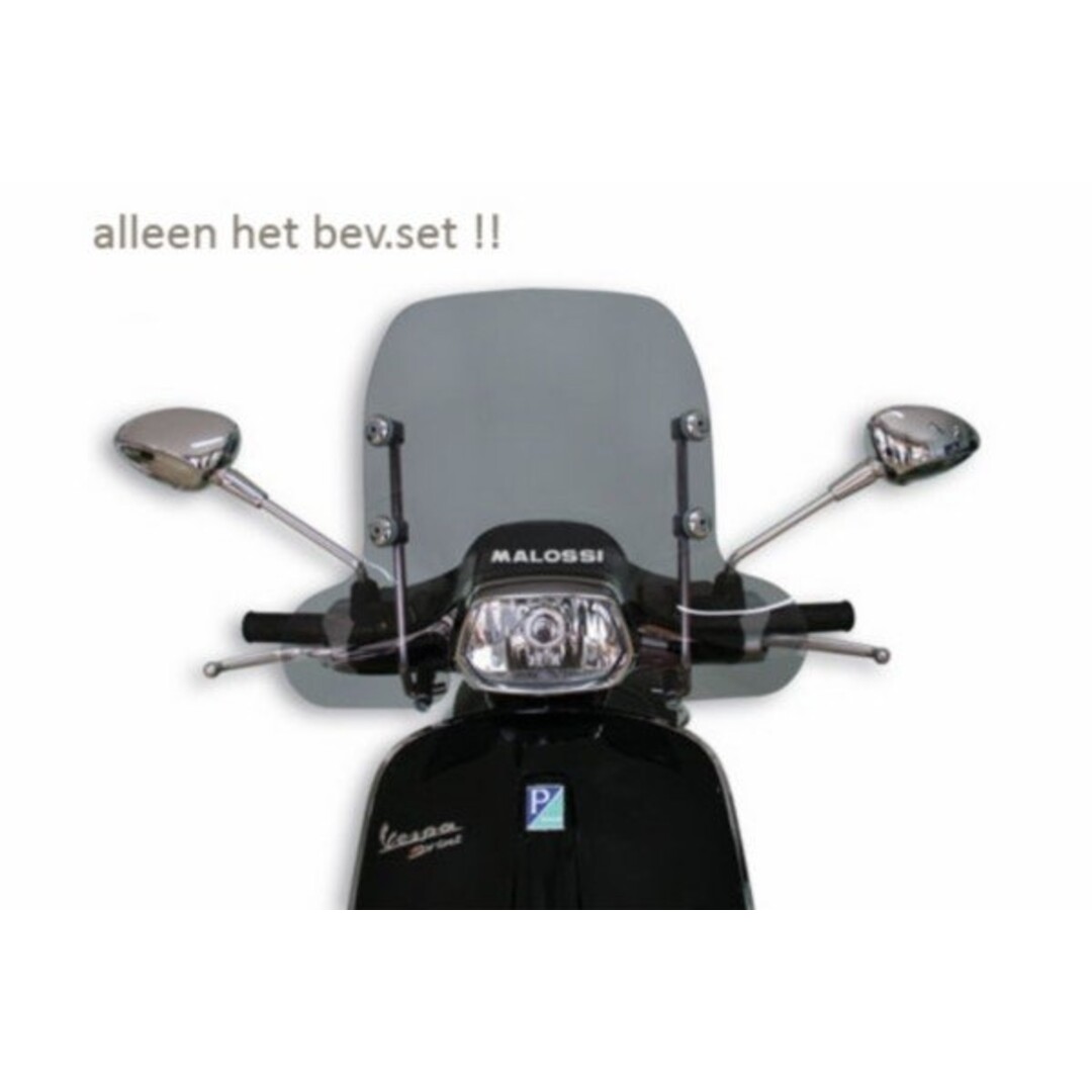 Malossi windscherm malossi bevestigingset 43cm past op sprint 4516342