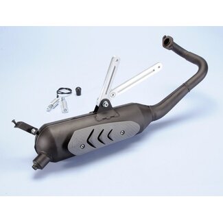 uitlaat cpl polini mod. std 2-takt past op super-8, super-9, agility 16inch, dink, jet, people 2t, vitality 200.0320