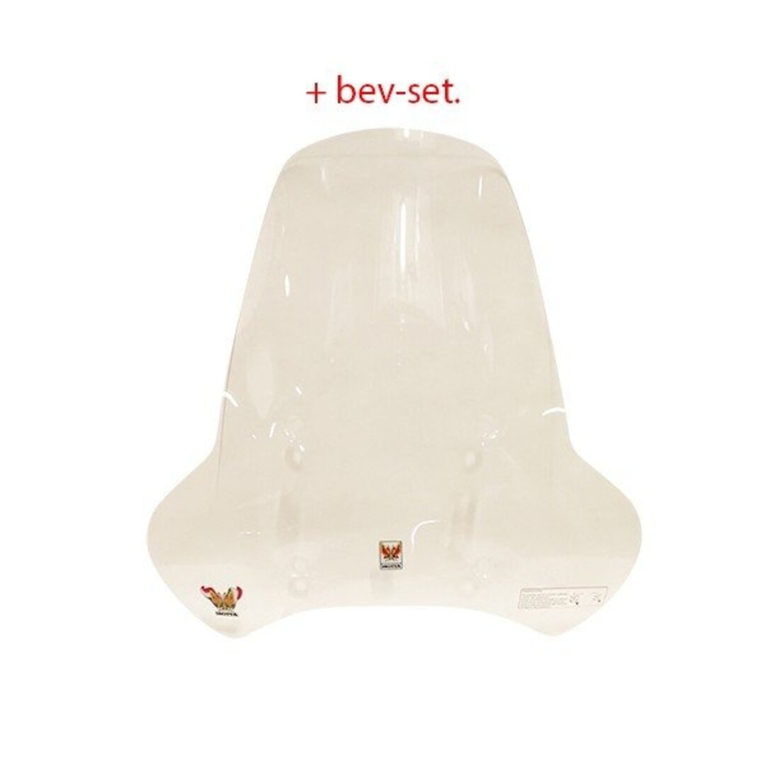 windscherm hoog + bev. set !!SCHADE!!(made in EU) E-Leganco/Classic-E/supreme helder