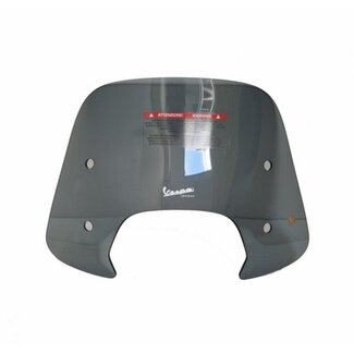 Piaggio windscherm Piaggio origineel laag !!zonder bev set!! 34cm smoke past op sprint 1b001162