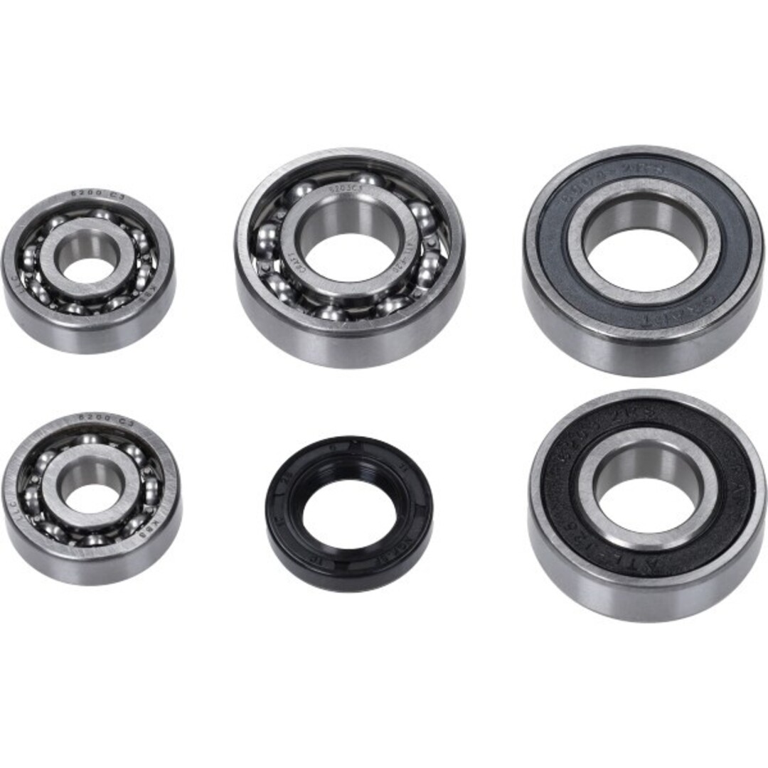 Yamaha lager+keerringset transmissie Yamaha Aerox 100 2t 42815 6-delig