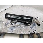 Yamaha Uitlaat Yasuni Carrera C21 / Minarelli horizontaal / Yamaha Aerox / Aprillia SR / 70CC / TUB910B / Alleen gemonteerd geweest.