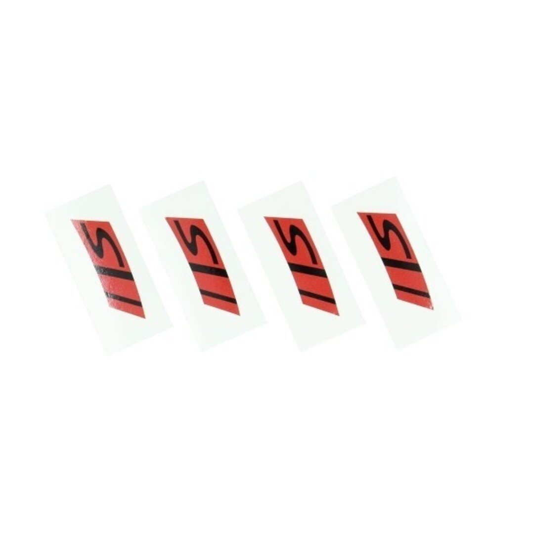 Piaggio stickerset wiel 2018/ 2019 sprint sport rood 4pcs