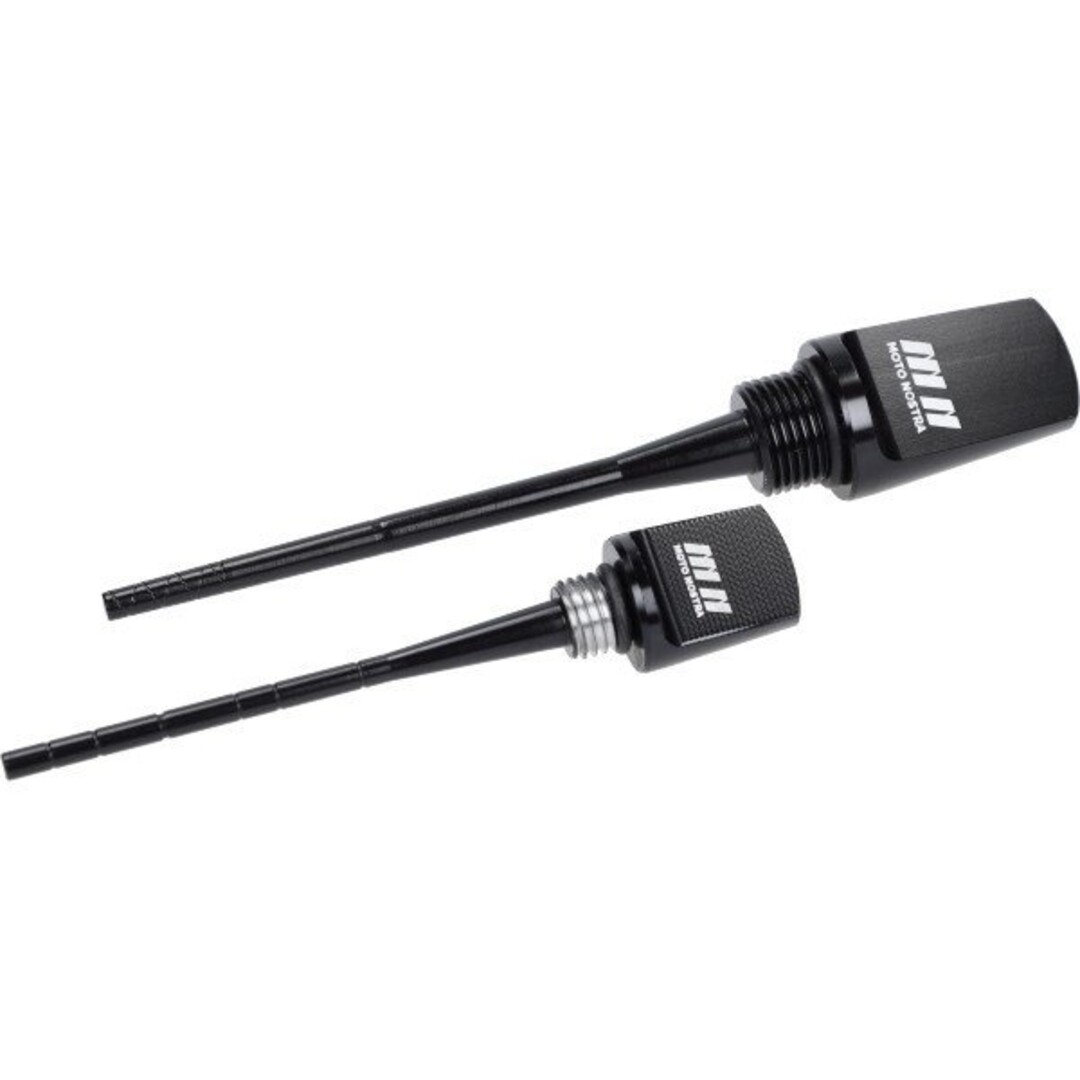 Piaggio oliepeilstok Moto-Nostra set zwart glans past op gts 125cc, gts 250cc, gts 300, vespa mn1075gb