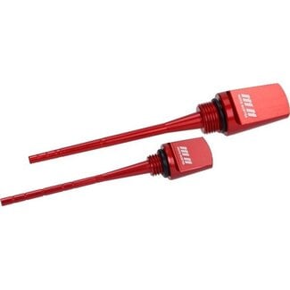 Piaggio oliepeilstok Moto-Nostra set rood past op gts 125cc, gts 250cc, gts 300, vespa mn1075rd