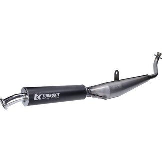 Uitlaat Turbokit S1 vernis zwart Honda Camino