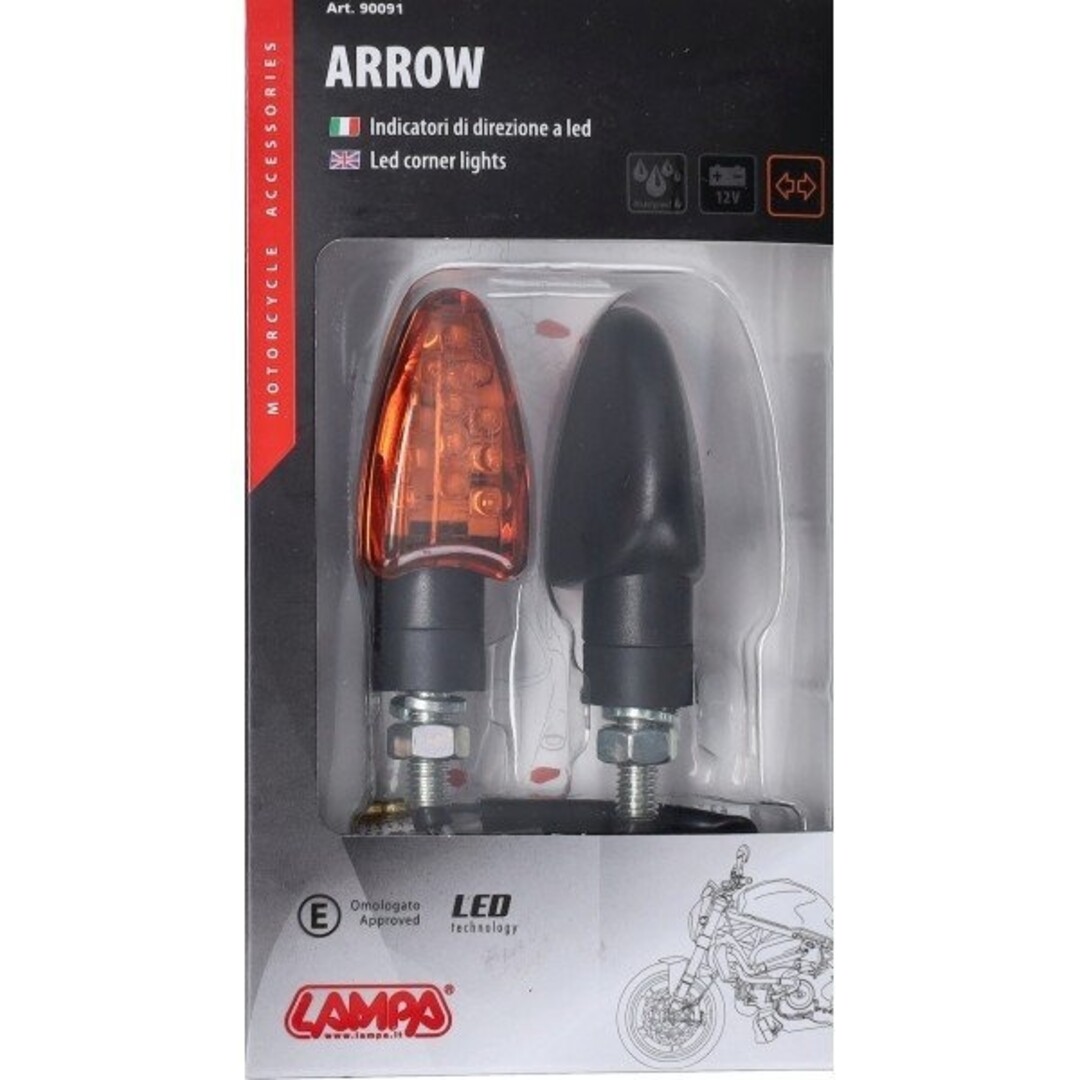 knipperlicht lampa e-keur led 12v arrow