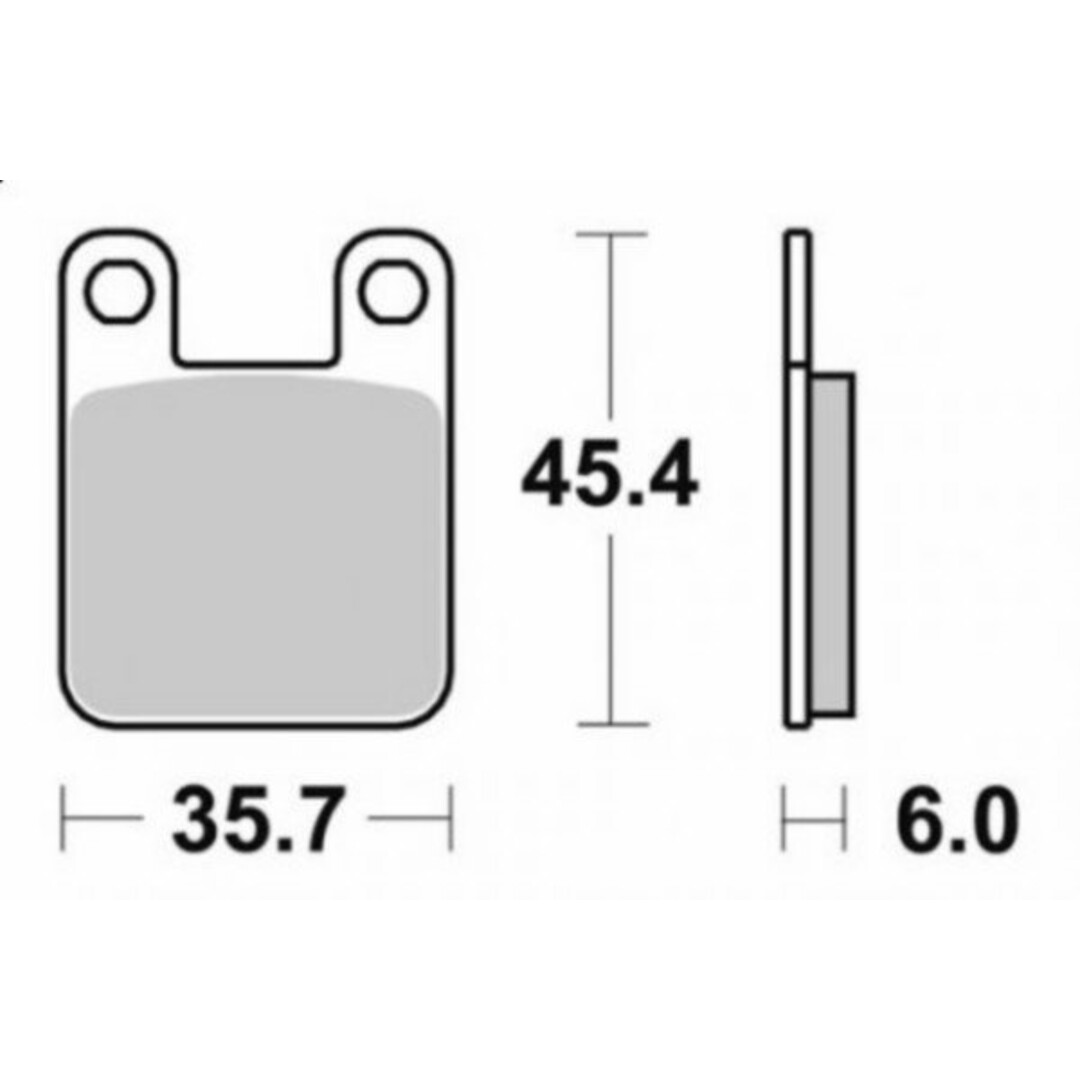 Remblokset SBS 105HF