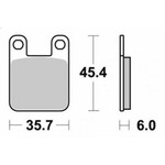 Remblokset SBS 105HF