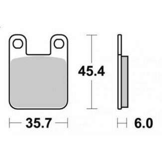 Remblokset SBS 105HF