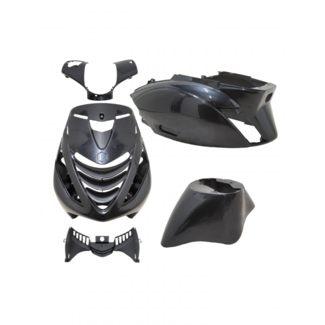 Piaggio plaatwerkset DMP EVO-1 BMW antraciet grijs past op zip2000