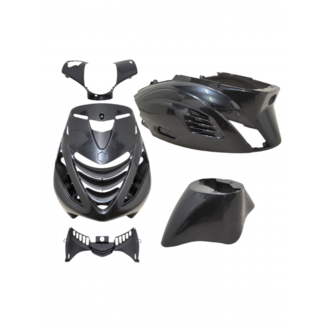 Piaggio plaatwerkset DMP RS-1 BMW antraciet grijs past op zip2000