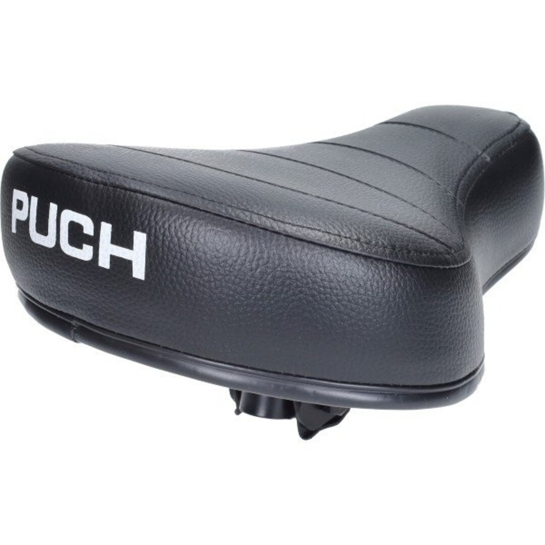 Puch zadel laag model logo Puch + bev gereedschapkastje zwart
